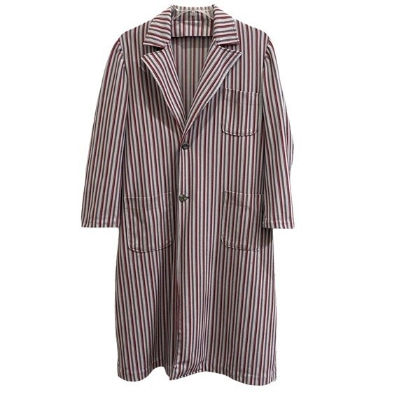 VINTAGE Handmade Granny Robe Midi Sweater Jacket - S/M - knit - Grunge - BOHO - Picture 5 of 10